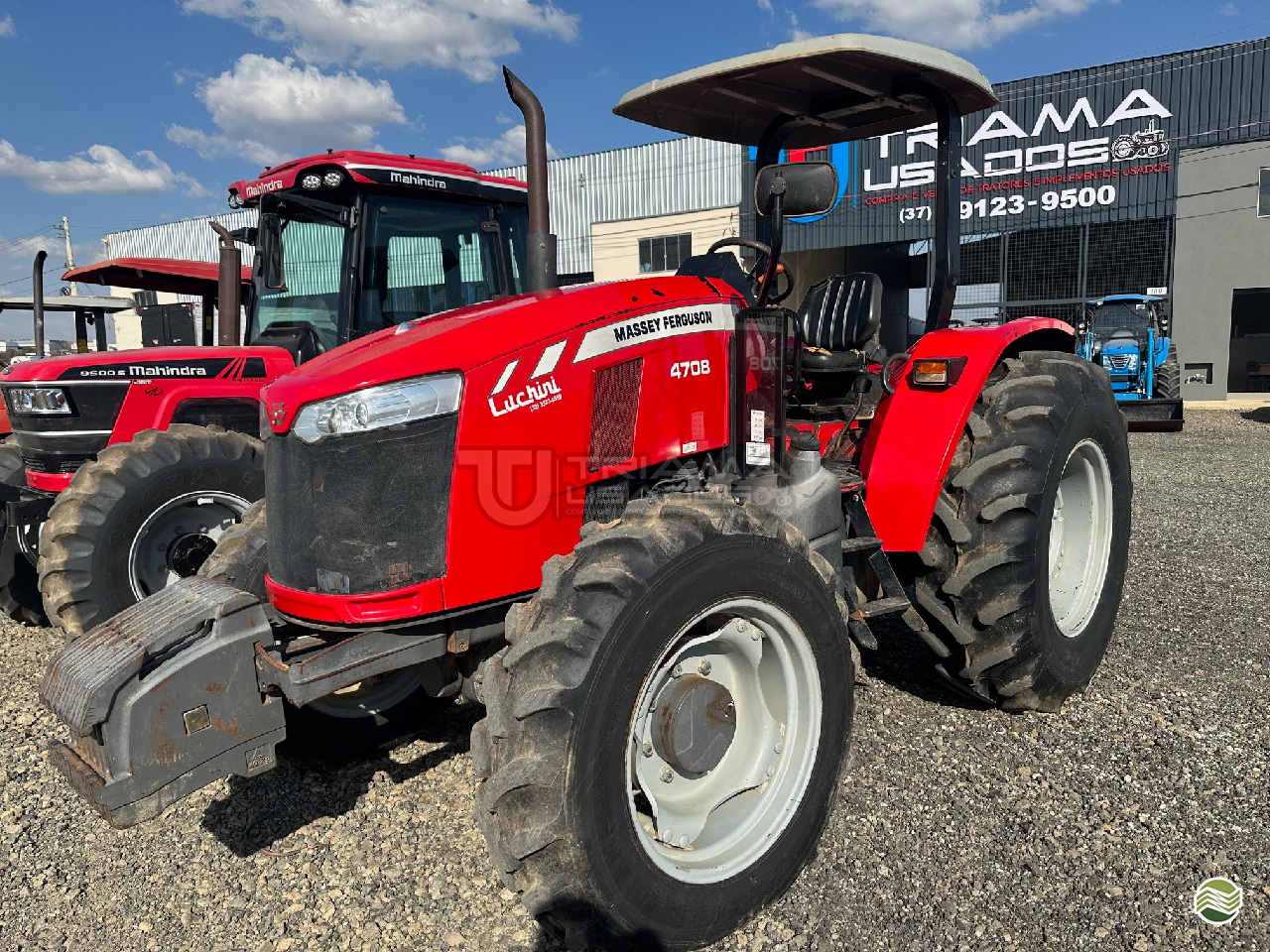 TRATOR MASSEY FERGUSON MF 4708 Tração 4x4 Triama Usados BOM DESPACHO MINAS GERAIS MG