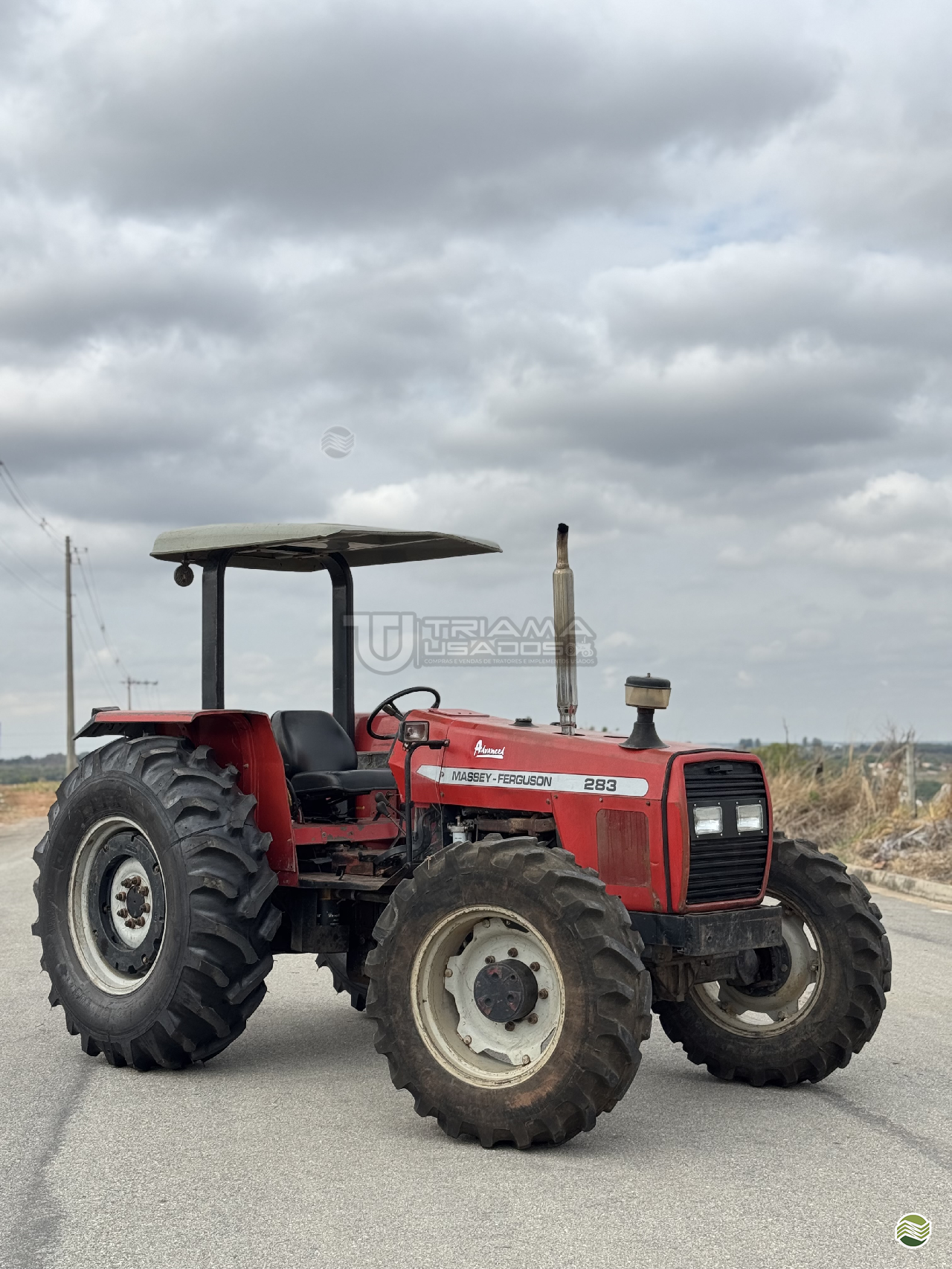 TRATOR MASSEY FERGUSON MF 283 Tração 4x4 Triama Usados BOM DESPACHO MINAS GERAIS MG