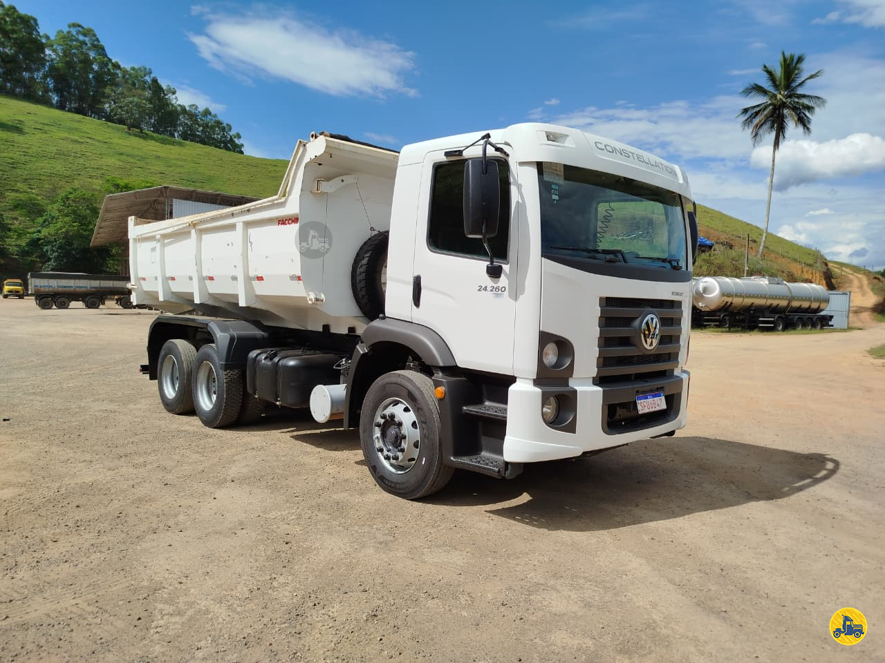 CAMINHAO VOLKSWAGEN VW 24260 Caçamba Basculante Truck 6x2 Salvador Seminovos ICONHA ESPÍRITO SANTO ES