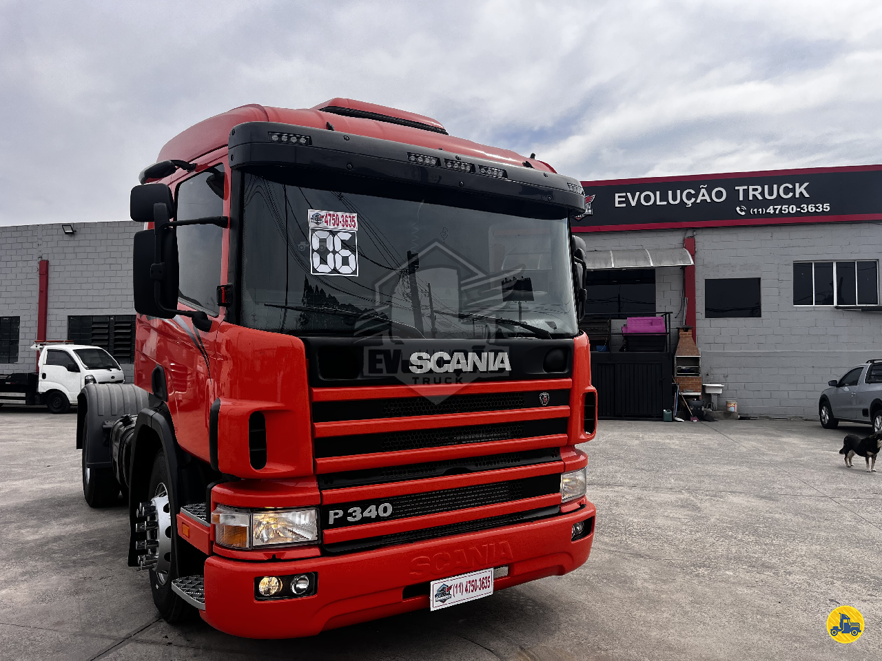 SCANIA P340 de Evolução Truck