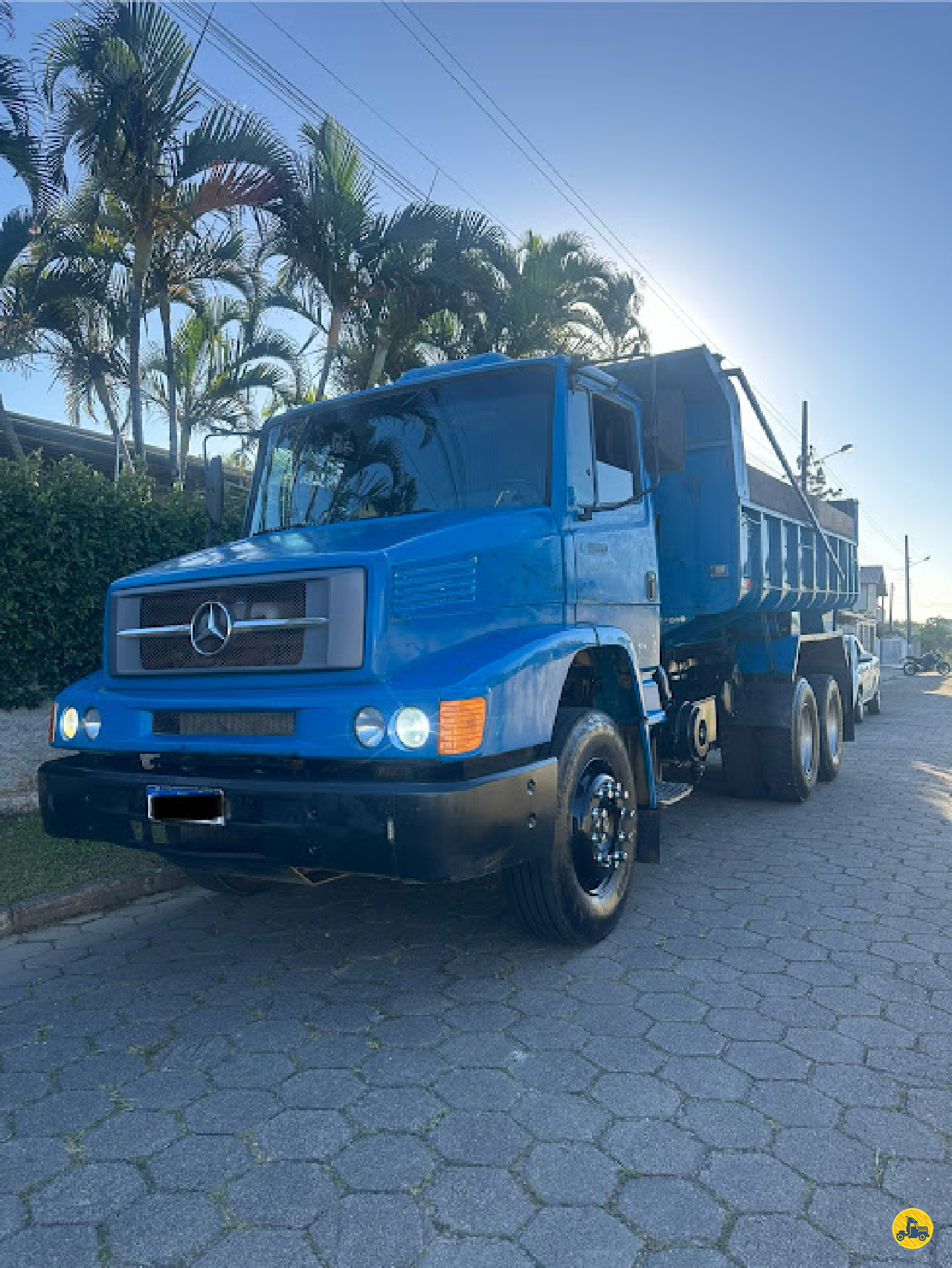 CAMINHAO MERCEDES-BENZ MB 1620 Caçamba Basculante Truck 6x2 BST Caminhões TIJUCAS SANTA CATARINA SC