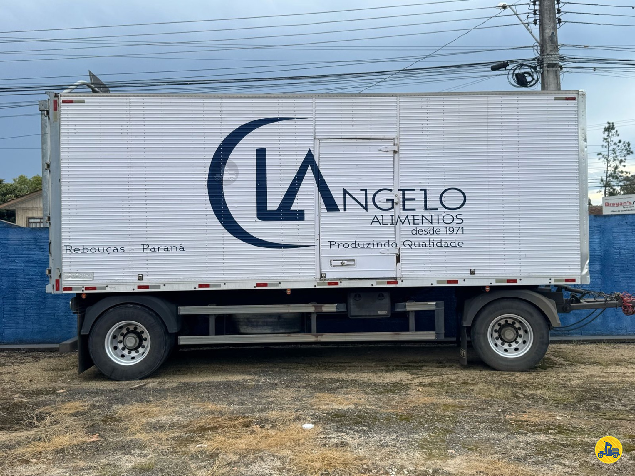 CARRETA SEMI-REBOQUE BAU SIDER Reta CL Angelo Alimentos REBOUCAS PARANÁ PR