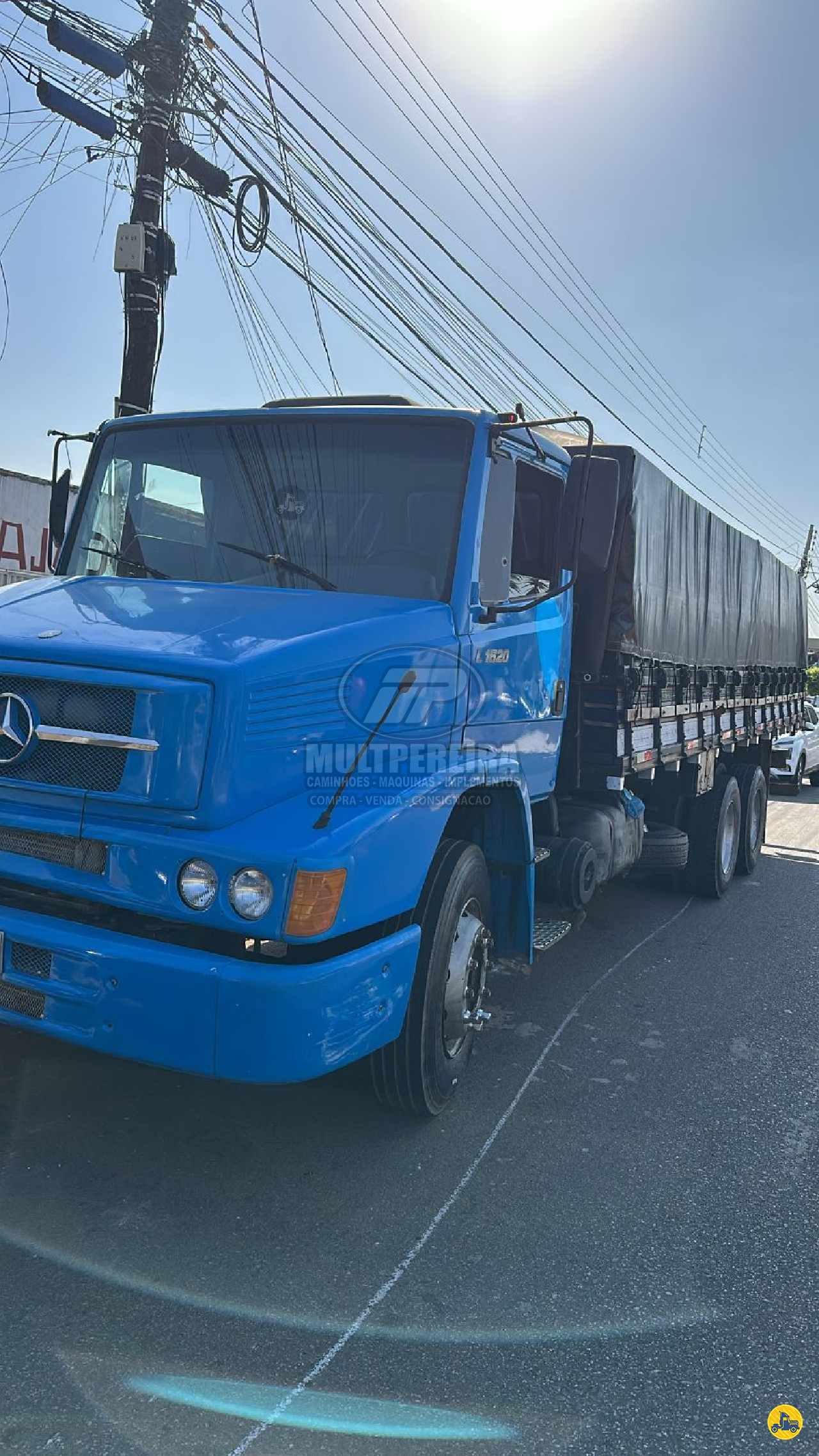 CAMINHAO MERCEDES-BENZ MB 1620 Graneleiro Truck 6x2 Multpereira Caminhões GOIANIA GOIAS GO