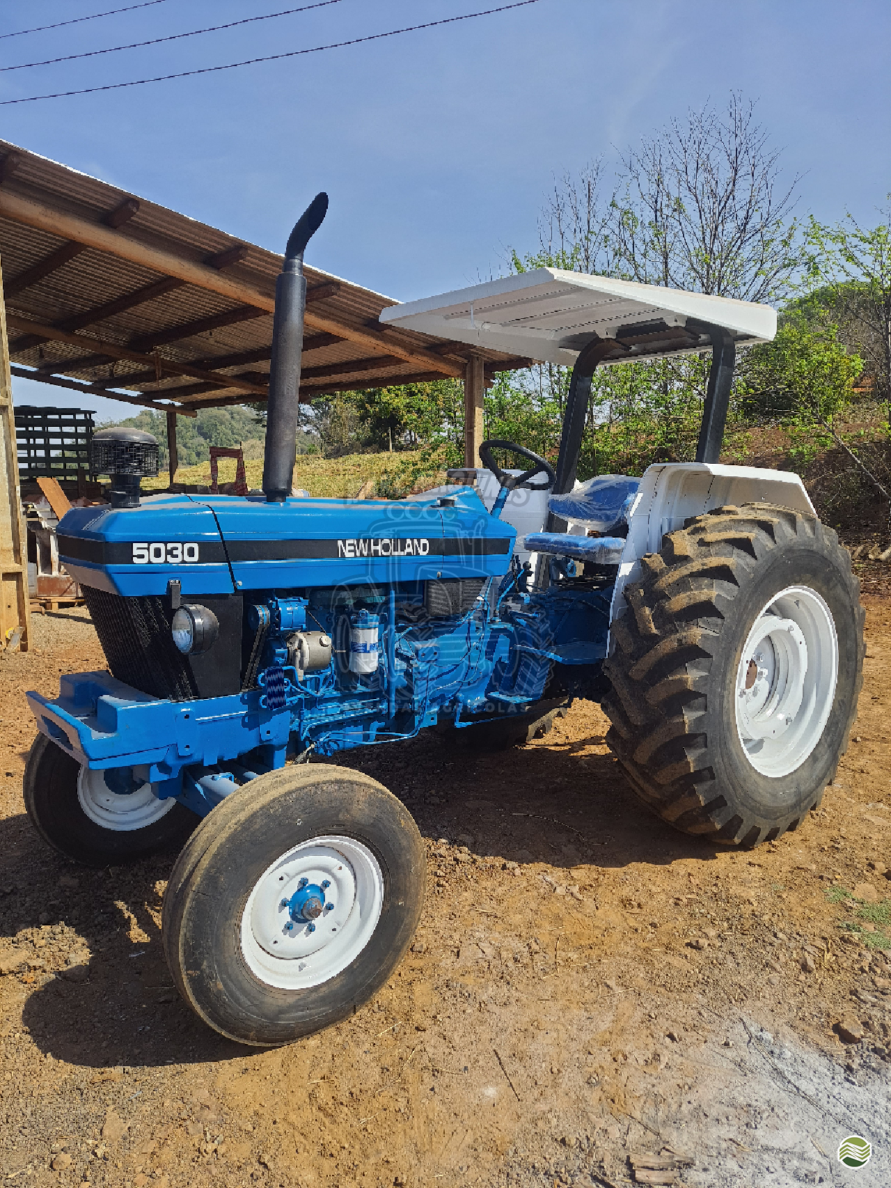 TRATOR NEW HOLLAND NEW 5030 Tração 4x2 Marc Máquinas NOVO ITACOLOMI PARANÁ PR