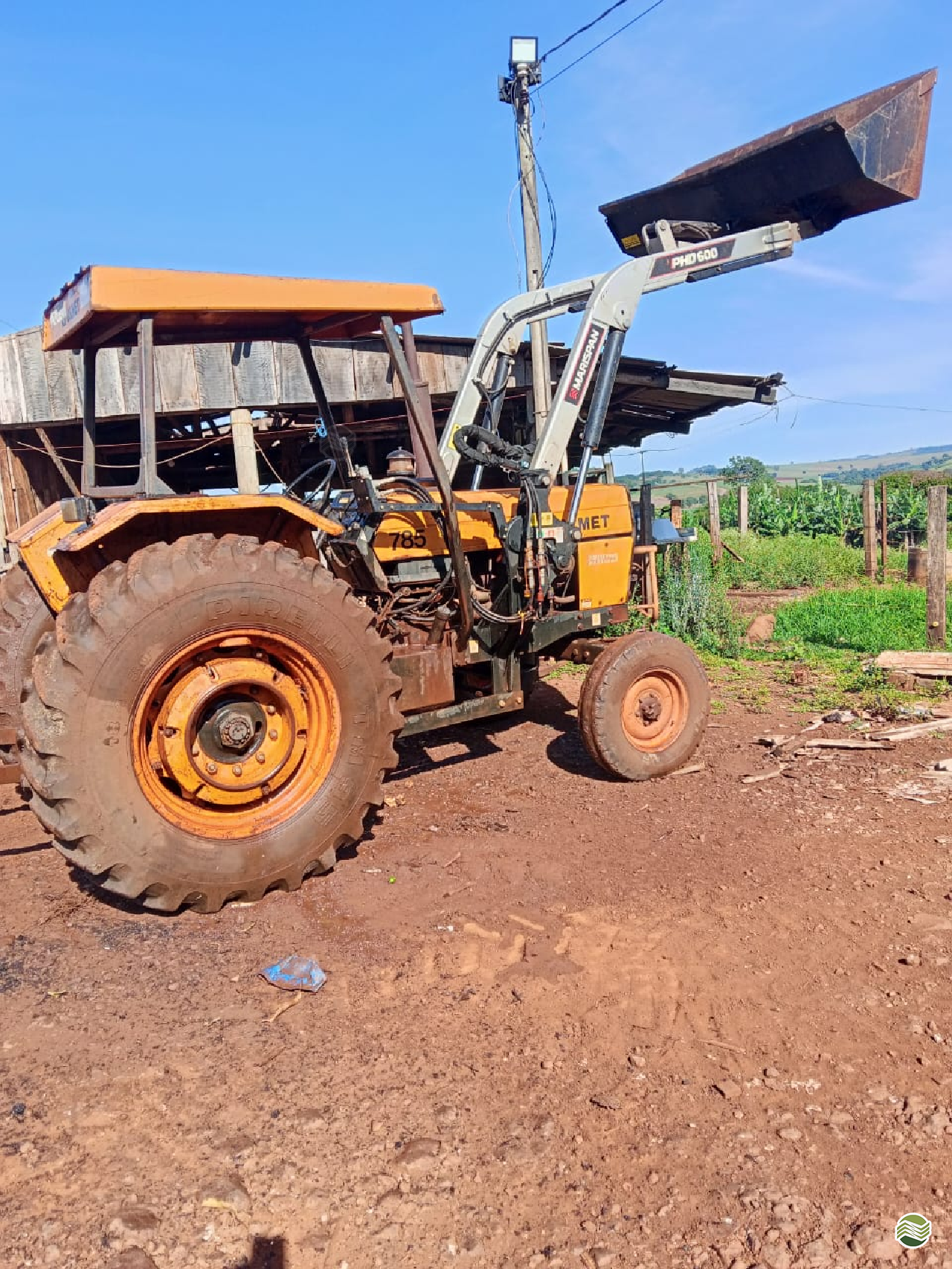 TRATOR VALMET VALMET 785 Tração 4x2 Marc Máquinas NOVO ITACOLOMI PARANÁ PR