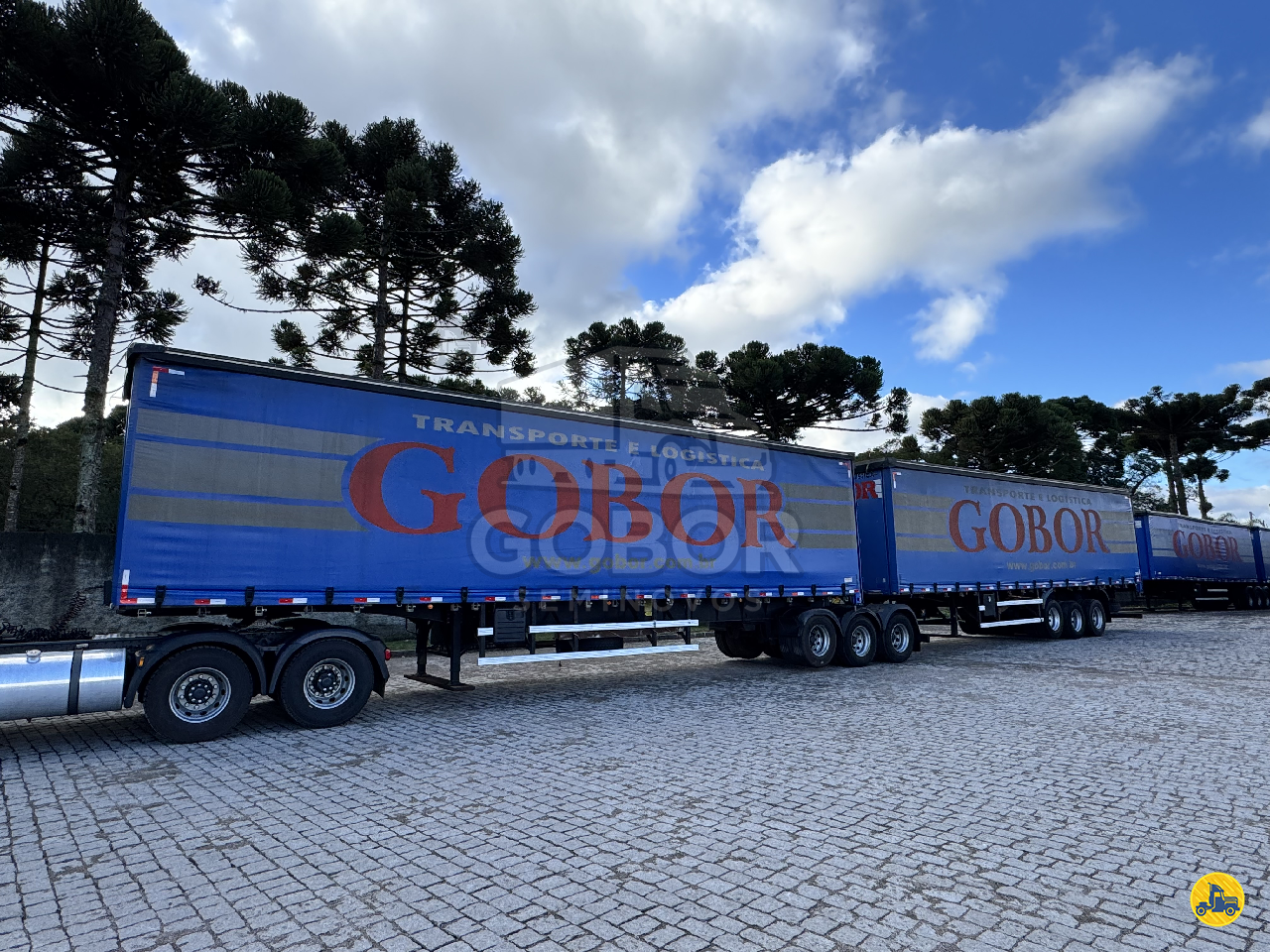 CARRETA BITREM 9 EIXOS BAU SIDER Gobor Seminovos CAMPO LARGO PARANÁ PR