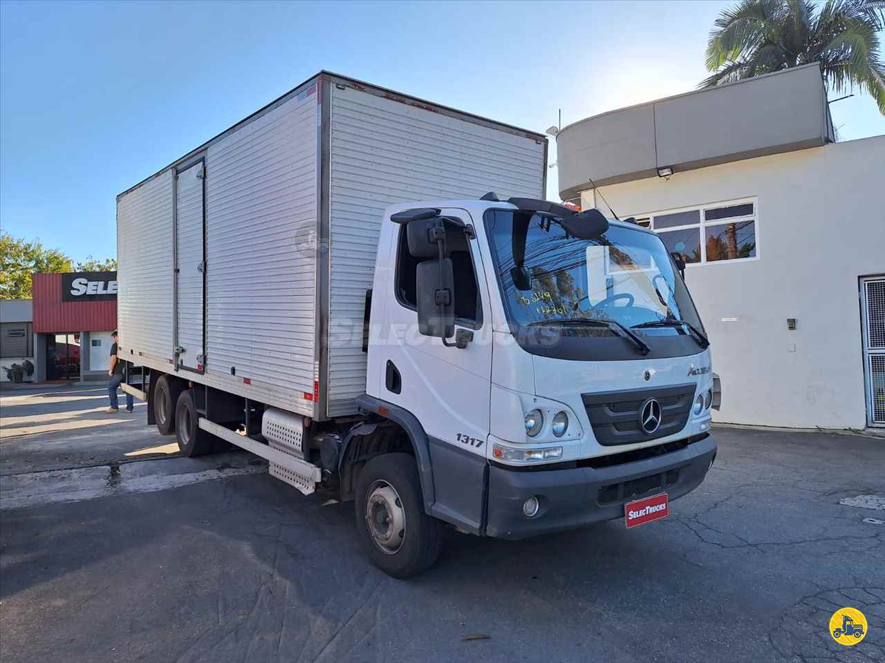 CAMINHAO MERCEDES-BENZ MB 1317 Baú Furgão 3/4 6x2 SelecTrucks - São Bernardo do Campo SP - Matriz  SAO BERNARDO DO CAMPO SÃO PAULO SP
