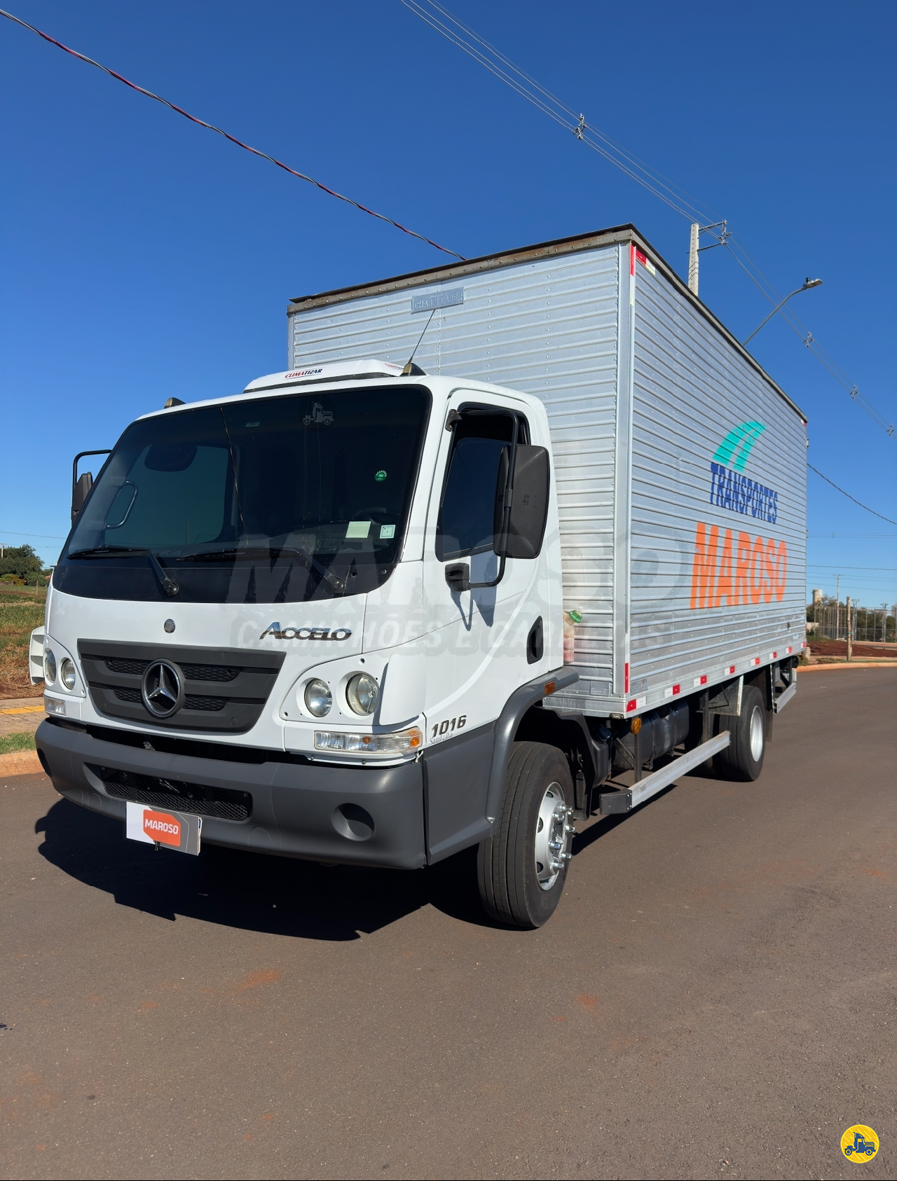 CAMINHAO MERCEDES-BENZ MB 1016 Baú Furgão 3/4 4x2 Maroso Caminhões TOLEDO PARANÁ PR