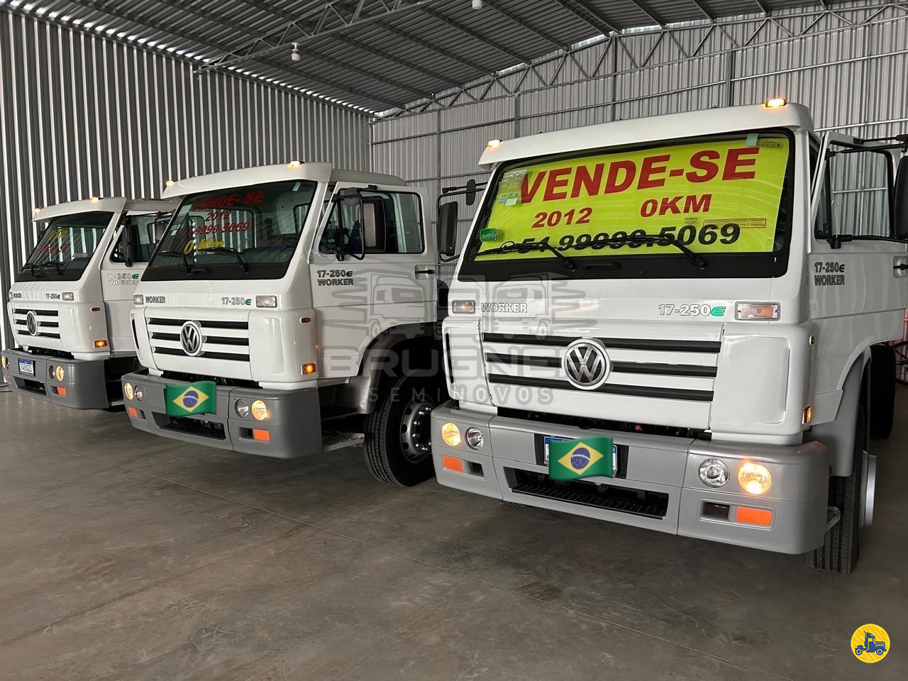 CAMINHAO VOLKSWAGEN VW 17250 Chassis Toco 4x2 Brugner Seminovos SAO JOAO DA URTIGA RIO GRANDE DO SUL RS