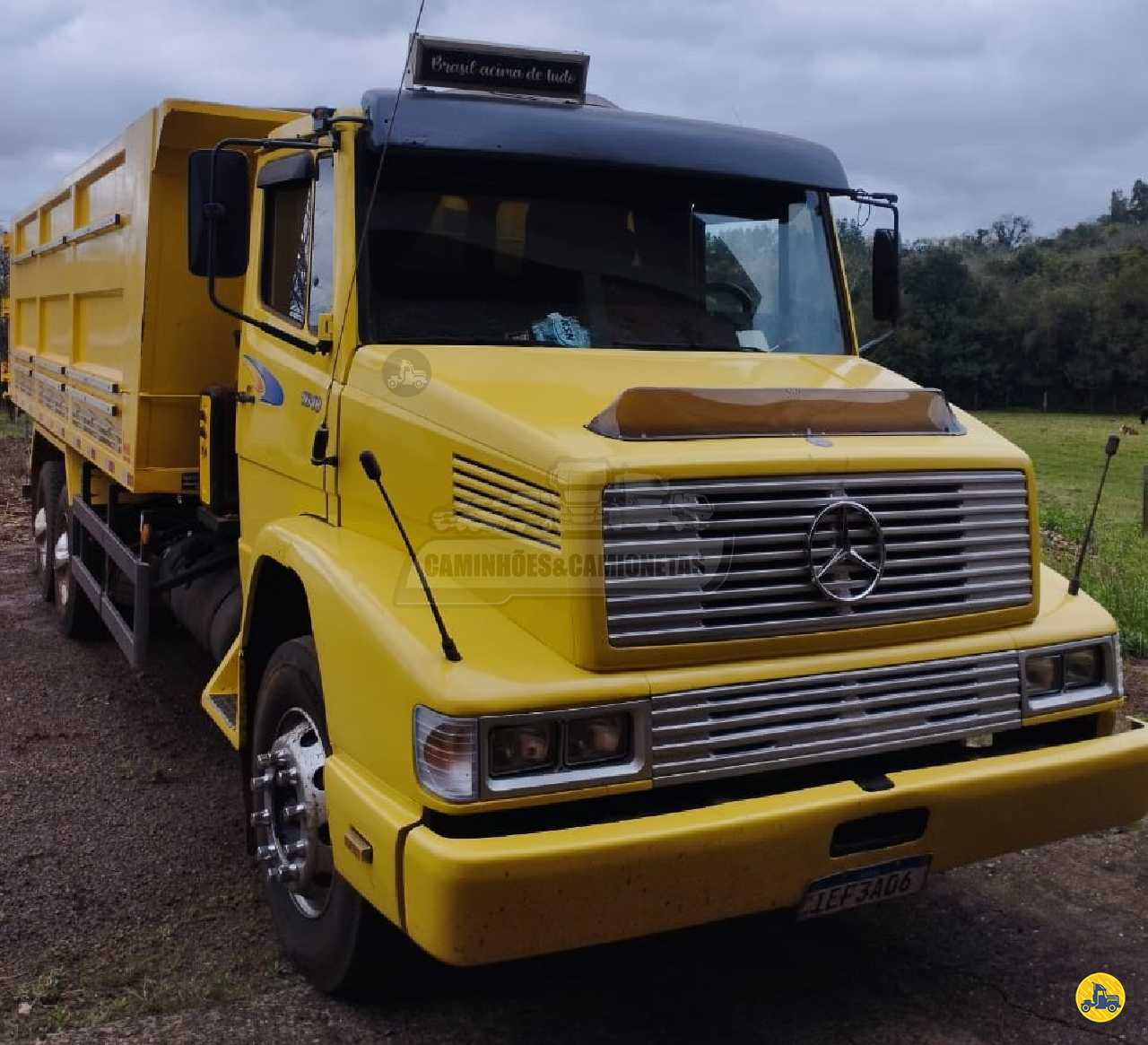 CAMINHAO MERCEDES-BENZ MB 1618 Graneleiro Truck 6x2 Caminhões & Camionetas PASSO FUNDO RIO GRANDE DO SUL RS