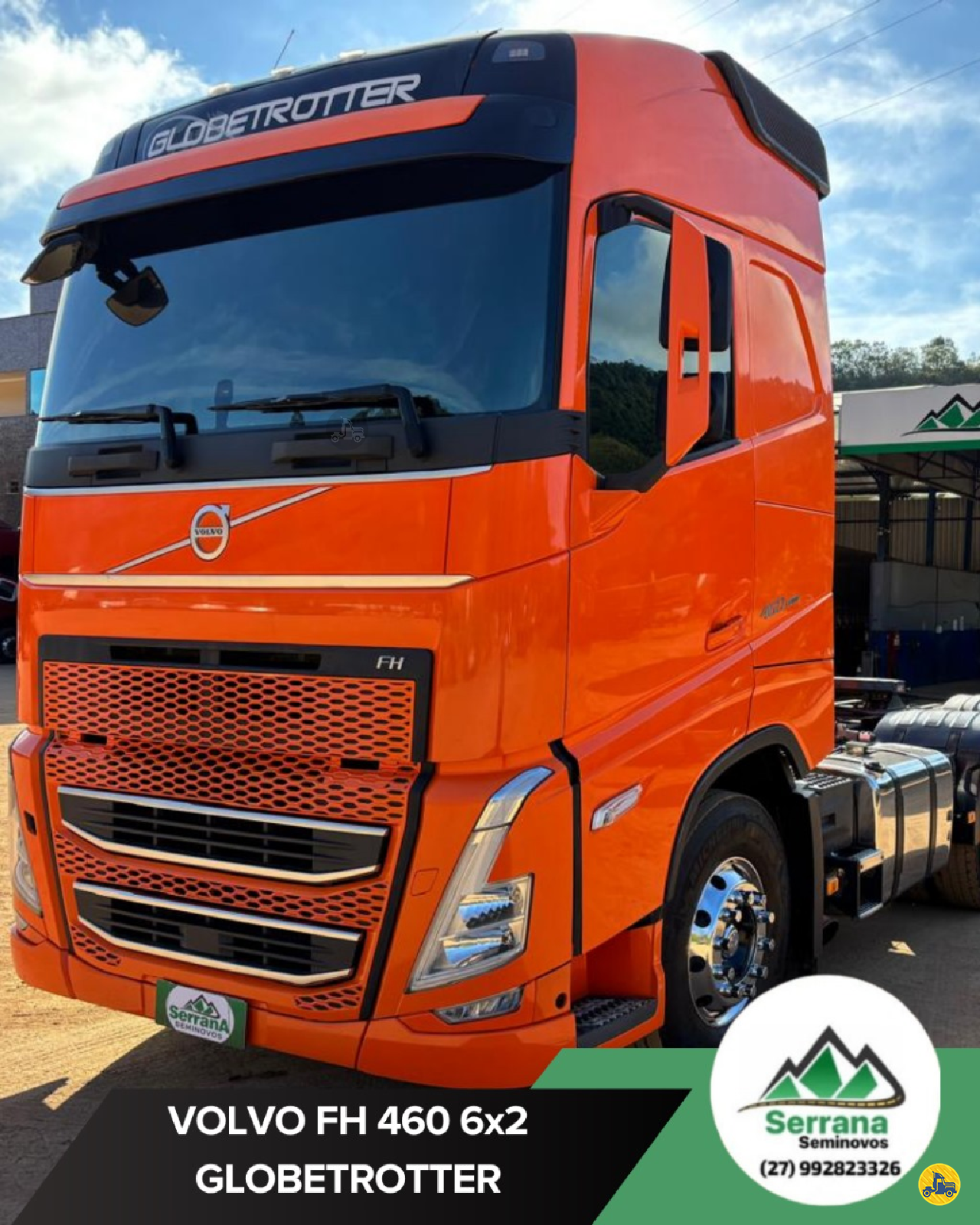 CAMINHAO VOLVO VOLVO FH 460 Cavalo Mecânico Cavalo 6x2 Serrana Seminovos SANTA TERESA ESPÍRITO SANTO ES