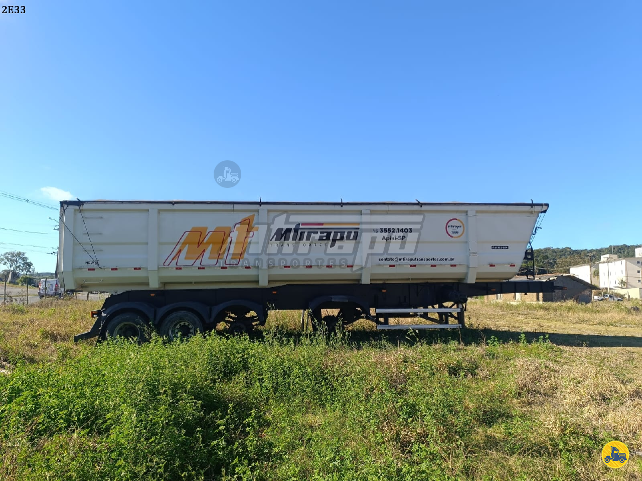 CARRETA SEMI-REBOQUE BASCULANTE M Tirapu Transportes APIAI SÃO PAULO SP