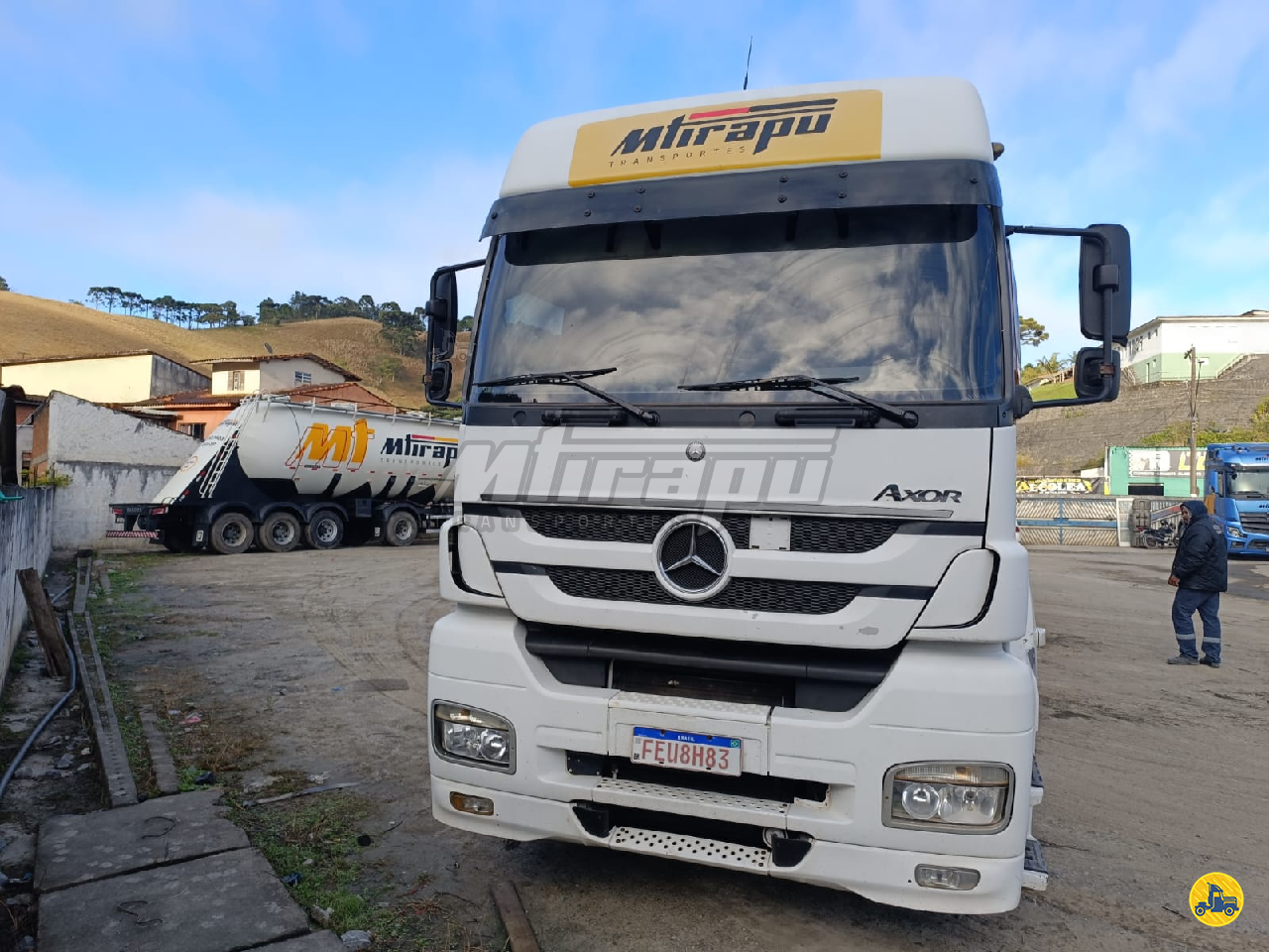CAMINHAO MERCEDES-BENZ MB 2544 Cavalo Mecânico Cavalo 6x2 M Tirapu Transportes APIAI SÃO PAULO SP