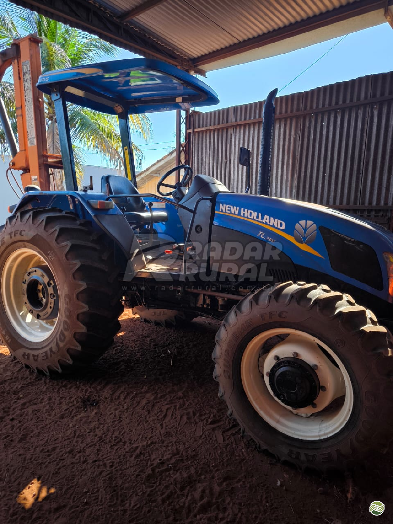 TRATOR NEW HOLLAND NEW TL 75E/4 Tração 4x4 Radar Rural VERA CRUZ SÃO PAULO SP