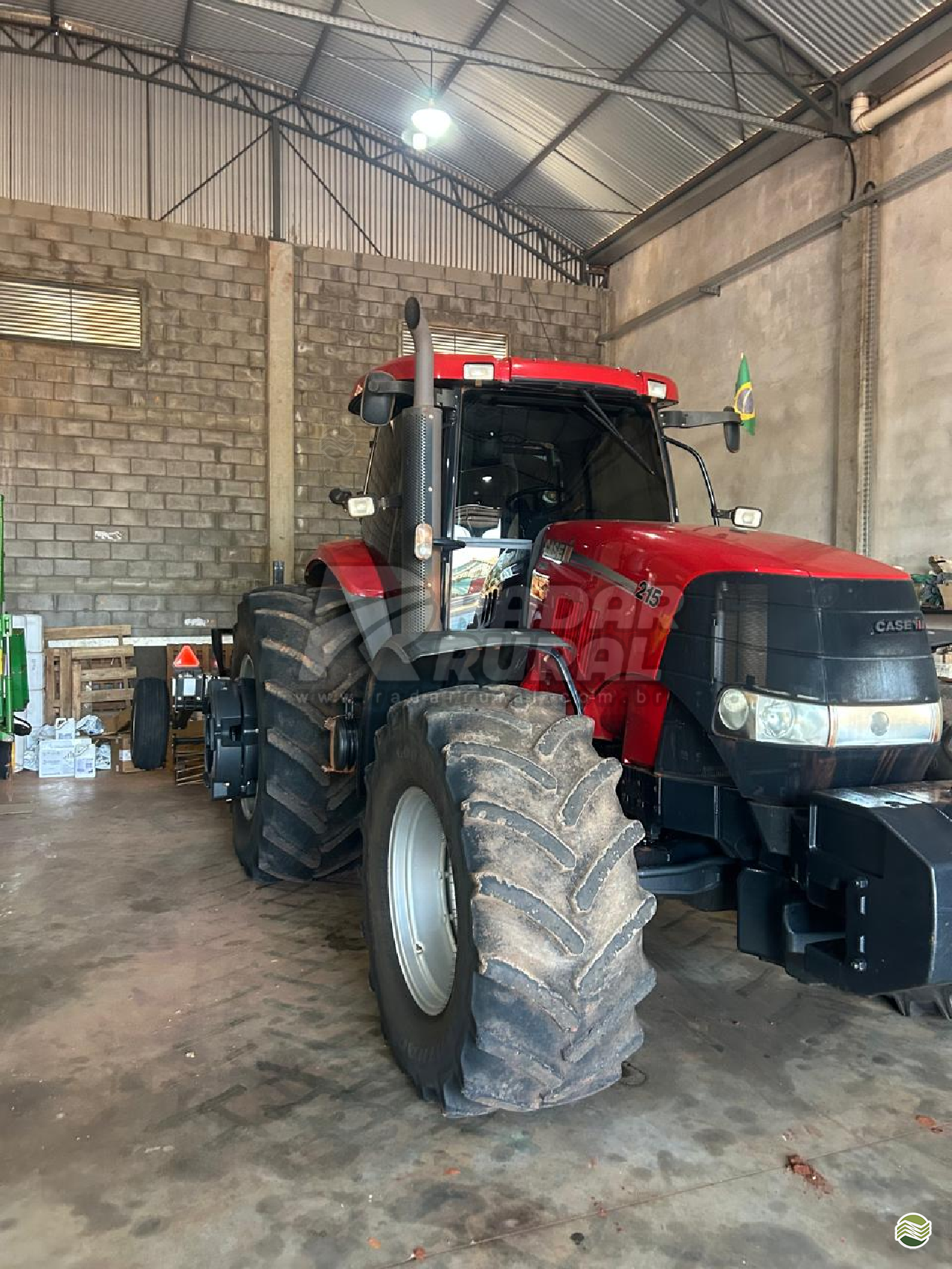 TRATOR CASE PUMA 215 Tração 4x4 Radar Rural VERA CRUZ SÃO PAULO SP