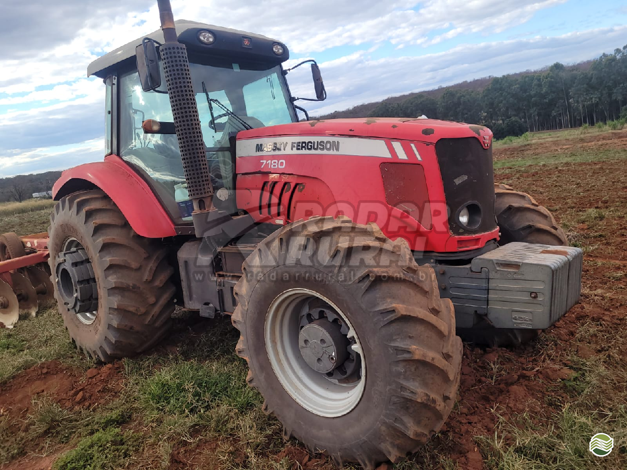 TRATOR MASSEY FERGUSON MF 7180 Tração 4x4 Radar Rural VERA CRUZ SÃO PAULO SP