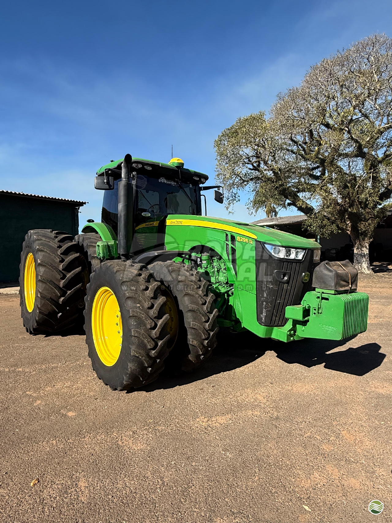 TRATOR JOHN DEERE JOHN DEERE 8295R Tração 4x4 Radar Rural VERA CRUZ SÃO PAULO SP