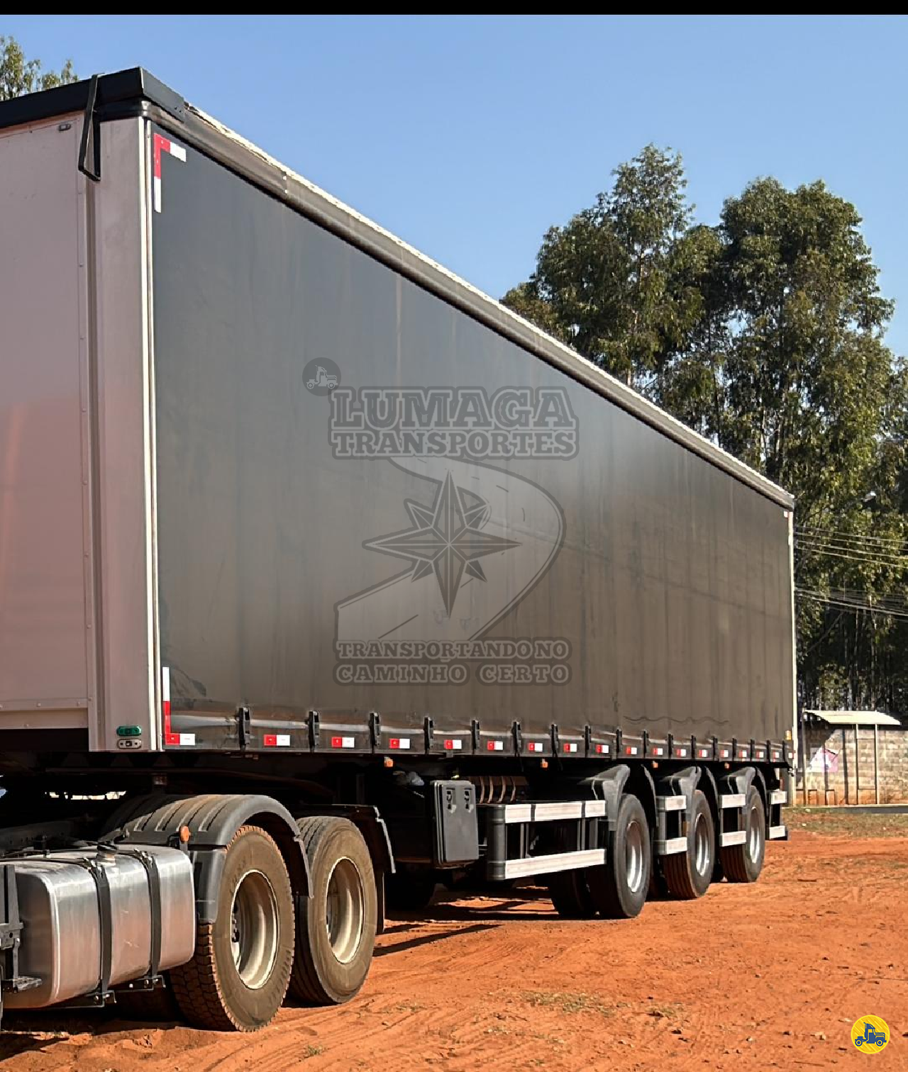 CARRETA SEMI-REBOQUE BAU SIDER Reta Lumaga Transportes BAURU SÃO PAULO SP