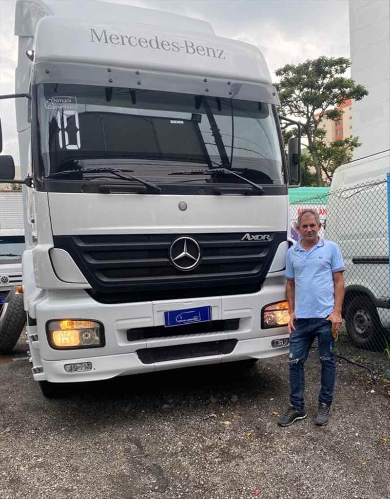 A equipe, Osmani Caminhões LTDA, agradece a preferência e confiança. Parabéns Edilson pela nova aquisição!