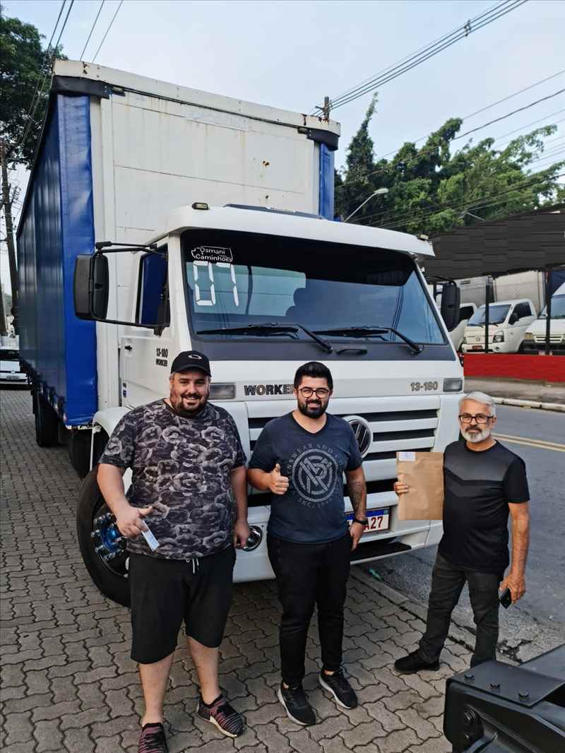 A equipe, Osmani Caminhões LTDA, agradece a preferência e confiança. Parabéns pela nova aquisição!