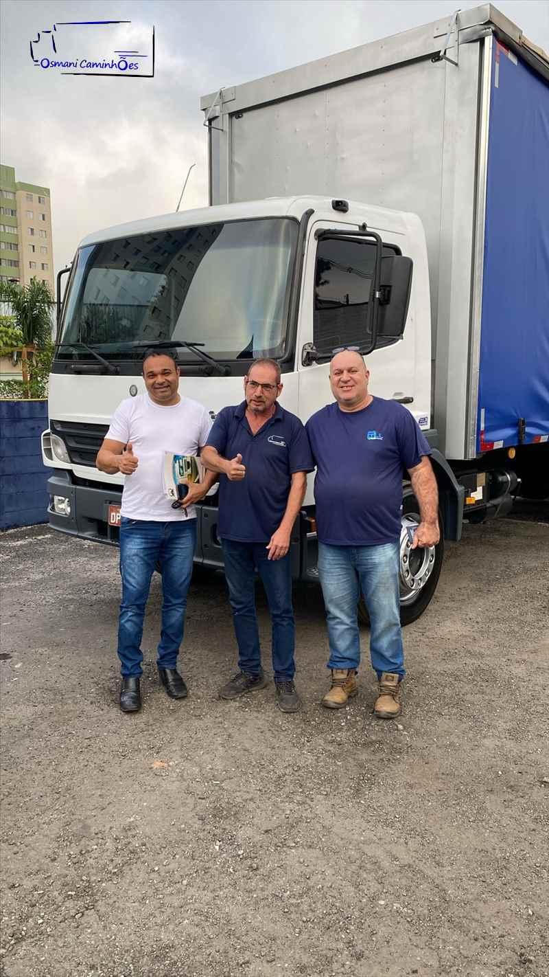 A equipe, Osmani Caminhões LTDA, agradece a preferência e confiança. Parabéns pela nova aquisição!