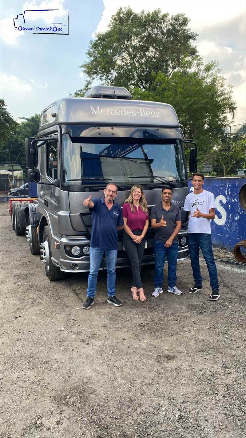 A equipe, Osmani Caminhões LTDA, agradece a preferência e confiança. Parabéns Almiro pela nova aquisição!