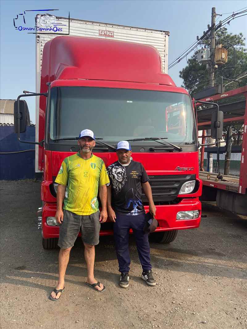 A equipe, Osmani Caminhões LTDA, agradece a preferência e confiança. Parabéns Samuel, pela nova aquisição!