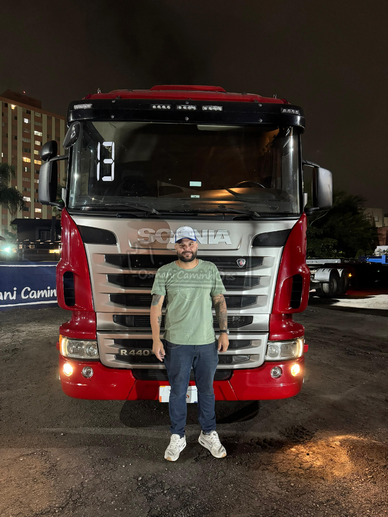 A equipe, Osmani Caminhões LTDA, agradece a preferência e confiança. Parabéns Kallil Augusto, pela nova aquisição!