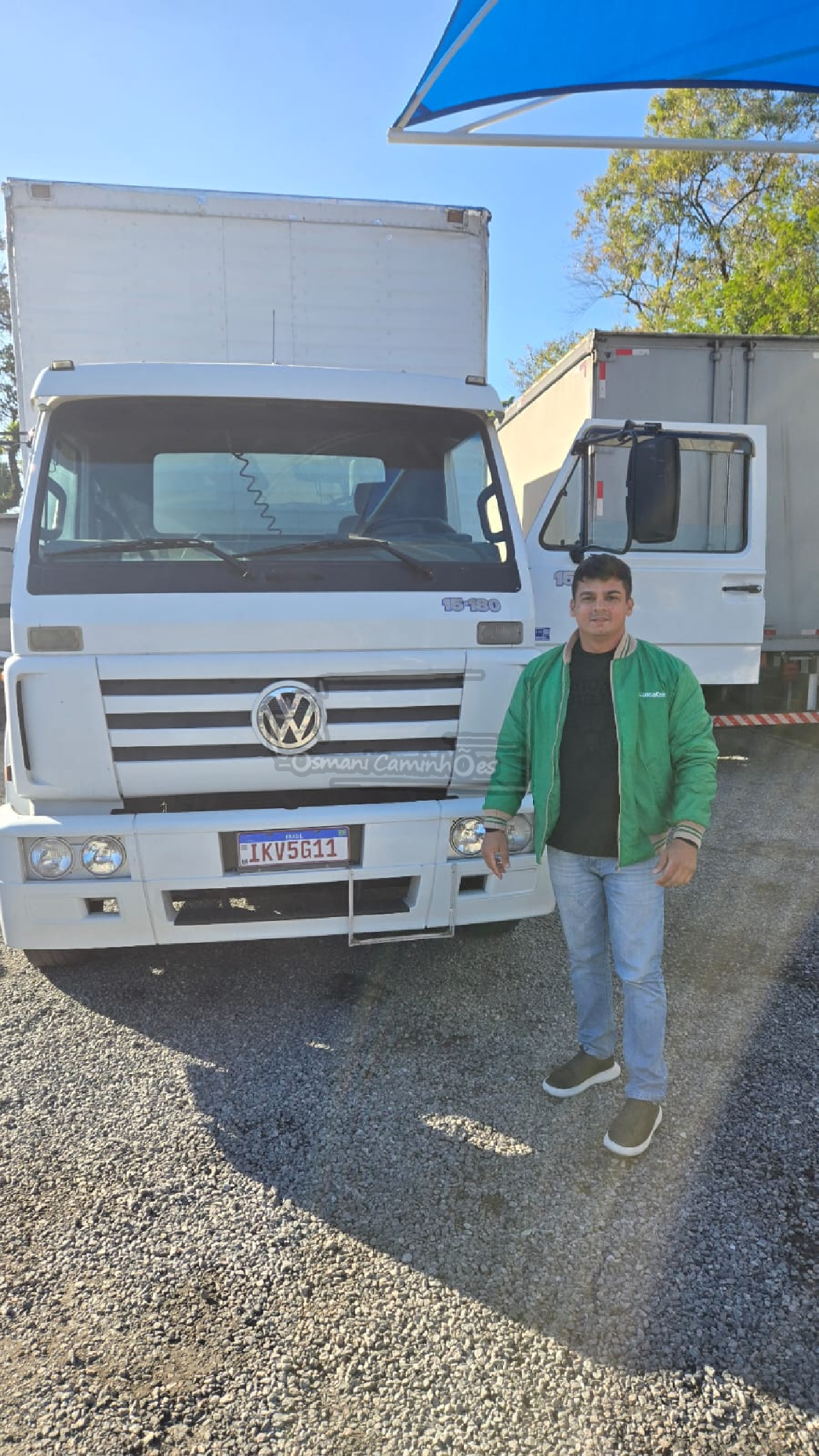 A equipe, Osmani Caminhões LTDA, agradece a preferência e confiança. Parabéns, pela nova aquisição!