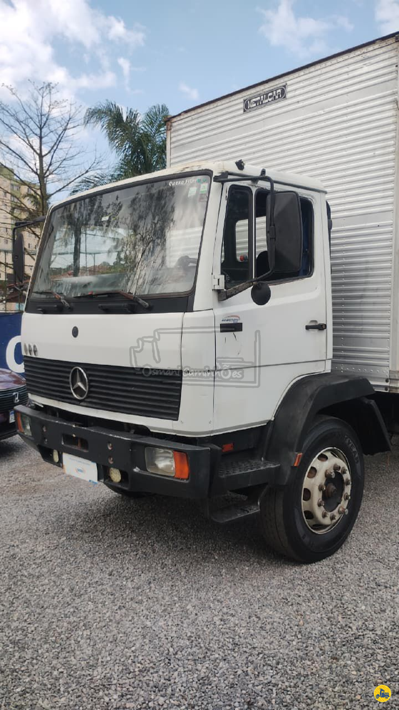 CAMINHAO MERCEDES-BENZ MB 1214 Baú Sider Toco 4x2 Osmani Caminhões SAO BERNARDO DO CAMPO SÃO PAULO SP