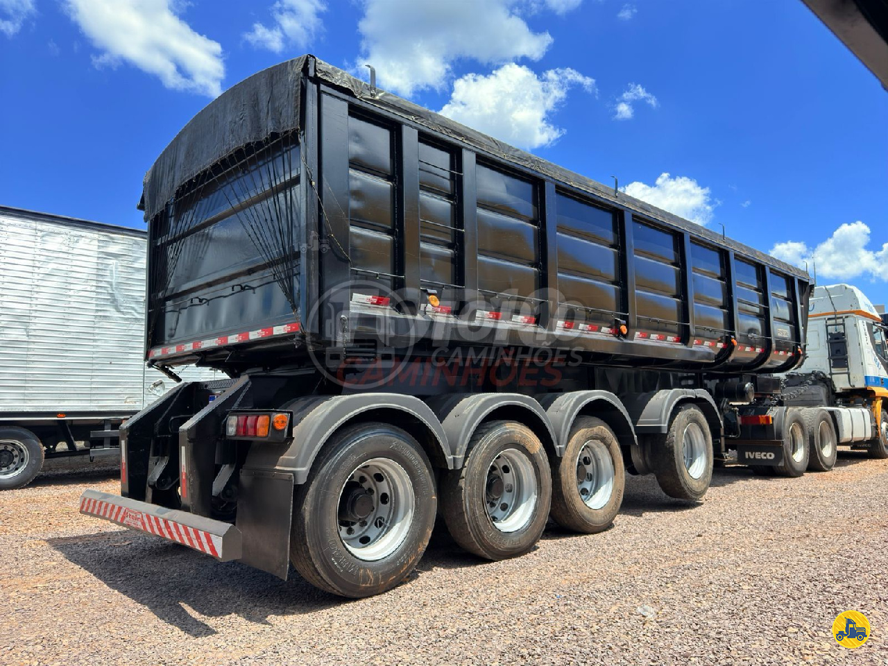 CARRETA BITREM BASCULANTE Top 10 Caminhões CASCAVEL PARANÁ PR