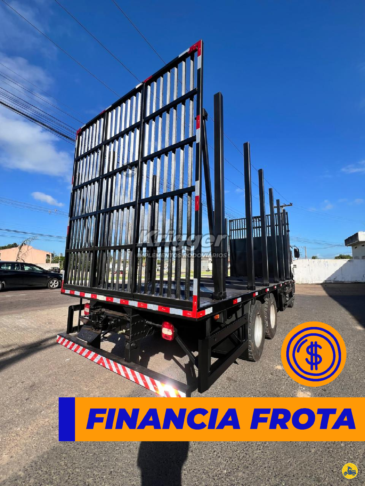 CARROCERIA SOBRE CHASSI  TRUCK FLORESTAL Krigger Implementos Rodoviários GUAIBA RIO GRANDE DO SUL RS