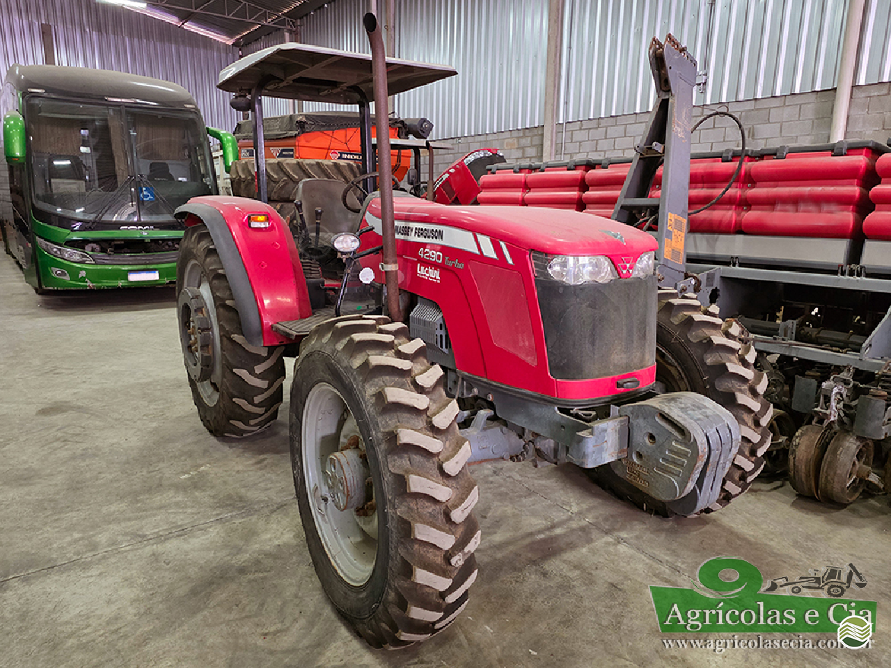 TRATOR MASSEY FERGUSON MF 4290 Tração 4x4 Agricolas e Cia RIO DAS PEDRAS SÃO PAULO SP