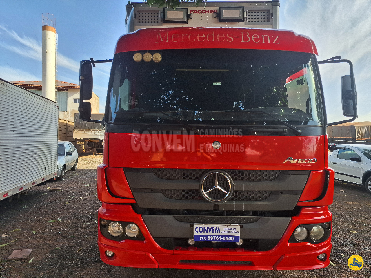 CAMINHAO MERCEDES-BENZ MB 2426 Baú Furgão Cavalo 6x2 Convem Consignação de Veículos e Máquinas JALES SÃO PAULO SP