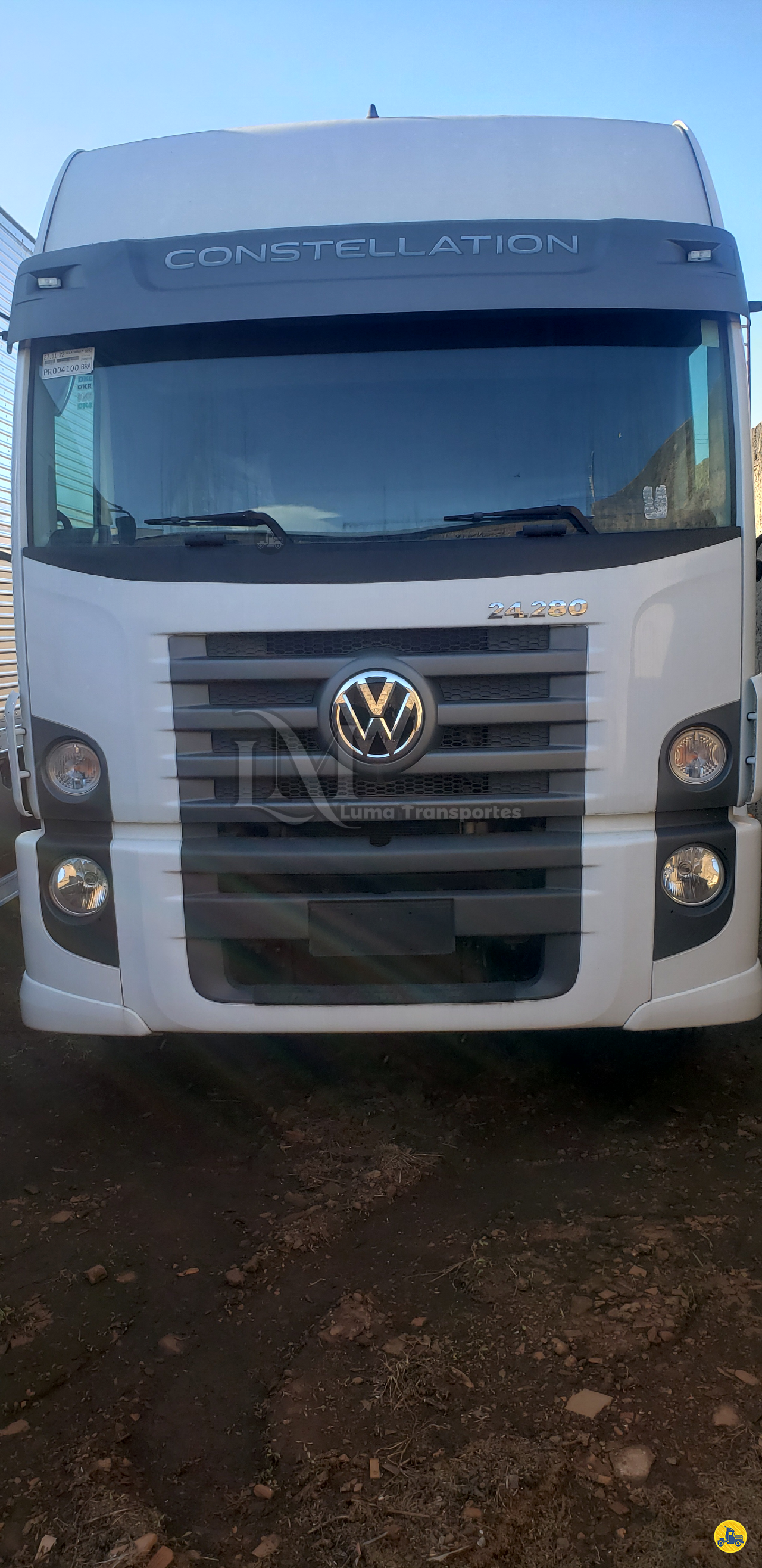 CAMINHAO VOLKSWAGEN VW 24280 Chassis Truck 6x2 Luma Transportes UBERLANDIA MINAS GERAIS MG