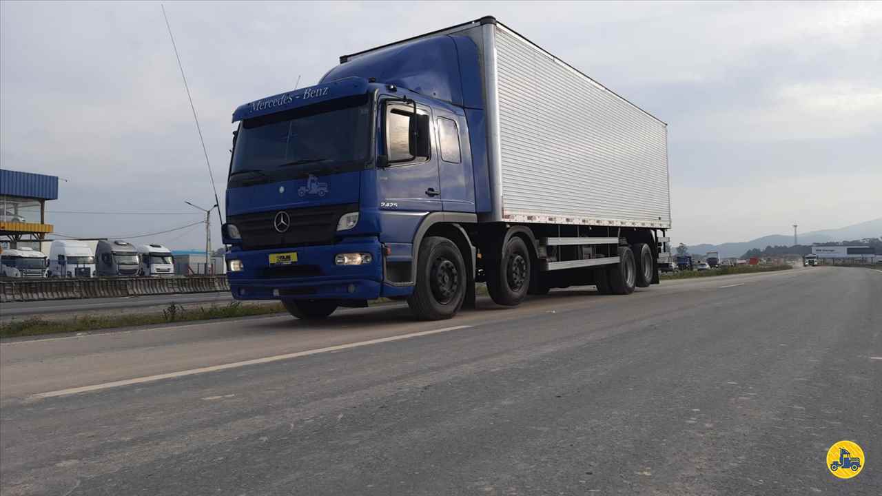 CAMINHAO MERCEDES-BENZ MB 2425 Baú Furgão BiTruck 8x2 Itajai Caminhões NAVEGANTES SANTA CATARINA SC