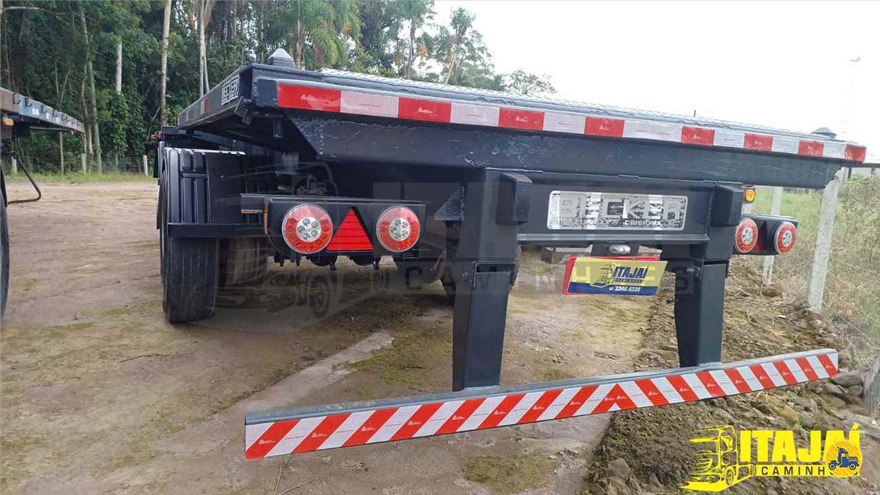 CARRETA SEMI-REBOQUE PORTA-CONTAINER Itajai Caminhões NAVEGANTES SANTA CATARINA SC