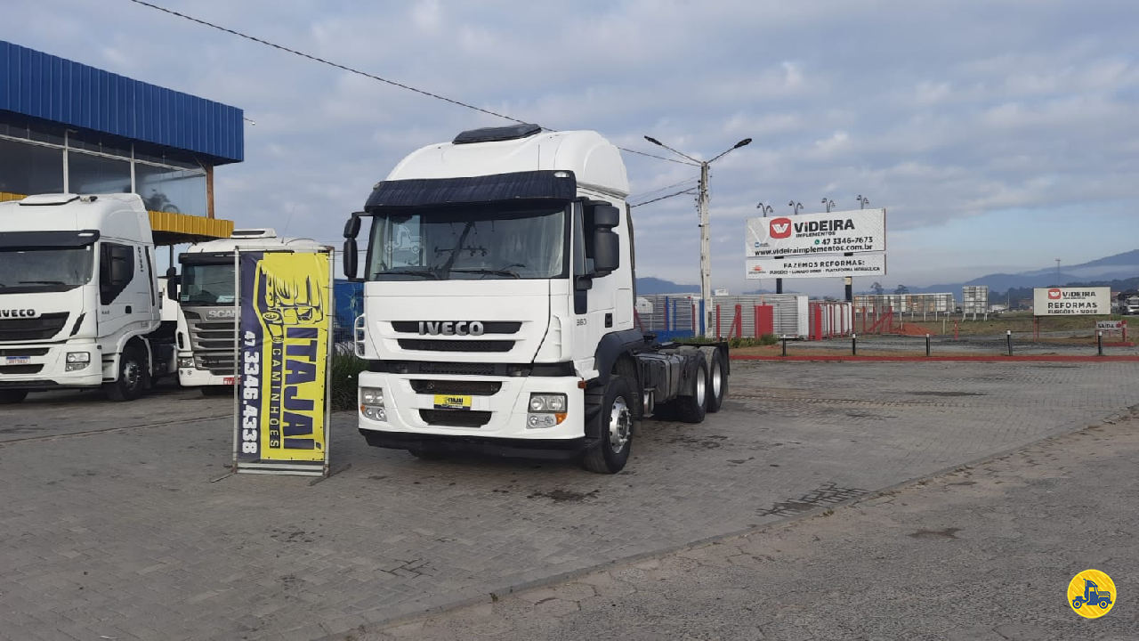 CAMINHAO IVECO STRALIS 360 Cavalo Mecânico Truck 6x2 Itajai Caminhões NAVEGANTES SANTA CATARINA SC