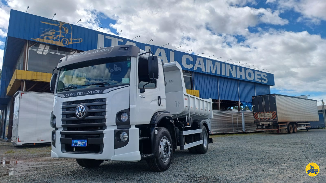 CAMINHAO VOLKSWAGEN VW 17280 Caçamba Basculante Toco 4x2 Itajai Caminhões NAVEGANTES SANTA CATARINA SC