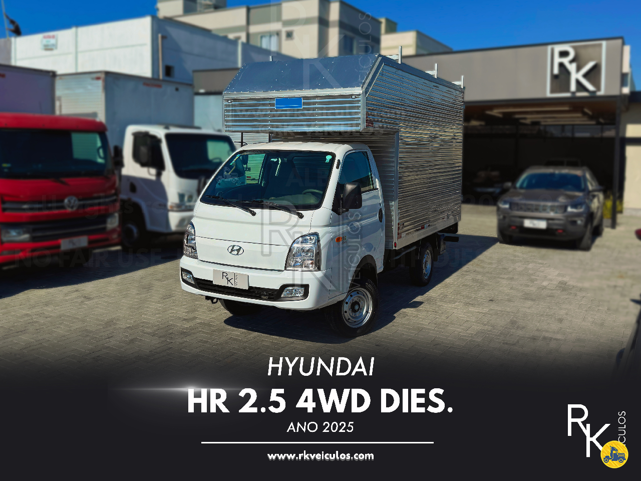 CAMINHAO HYUNDAI HR Carga Seca 3/4 4x4 RK Veículos SAO JOSE SANTA CATARINA SC