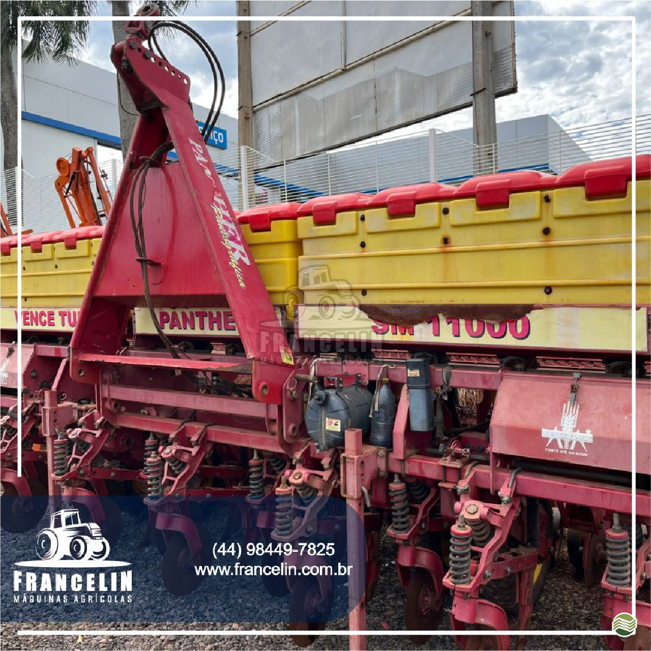 PLANTADEIRA VENCE TUDO PANTHER SM 11000 Francelin Máquinas Agrícolas UMUARAMA PARANÁ PR