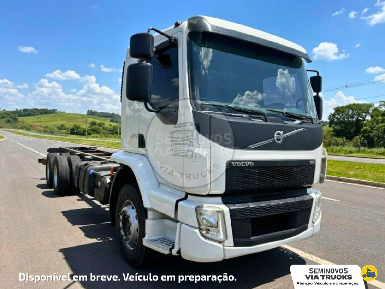 CAMINHAO VOLVO VOLVO VM 270 Chassis Truck 6x2 Via Trucks - DAF CONTAGEM MINAS GERAIS MG