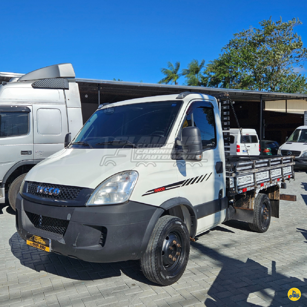 CAMINHAO IVECO DAILY 45s17 Carga Seca 3/4 4x2 Claudio Caminhões INDAIAL SANTA CATARINA SC