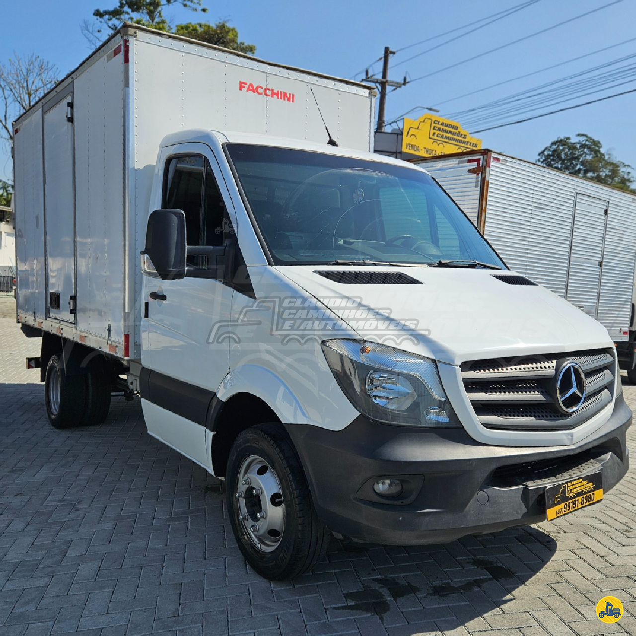 UTILITARIOS MERCEDES-BENZ Sprinter Chassi 515 Claudio Caminhões INDAIAL SANTA CATARINA SC