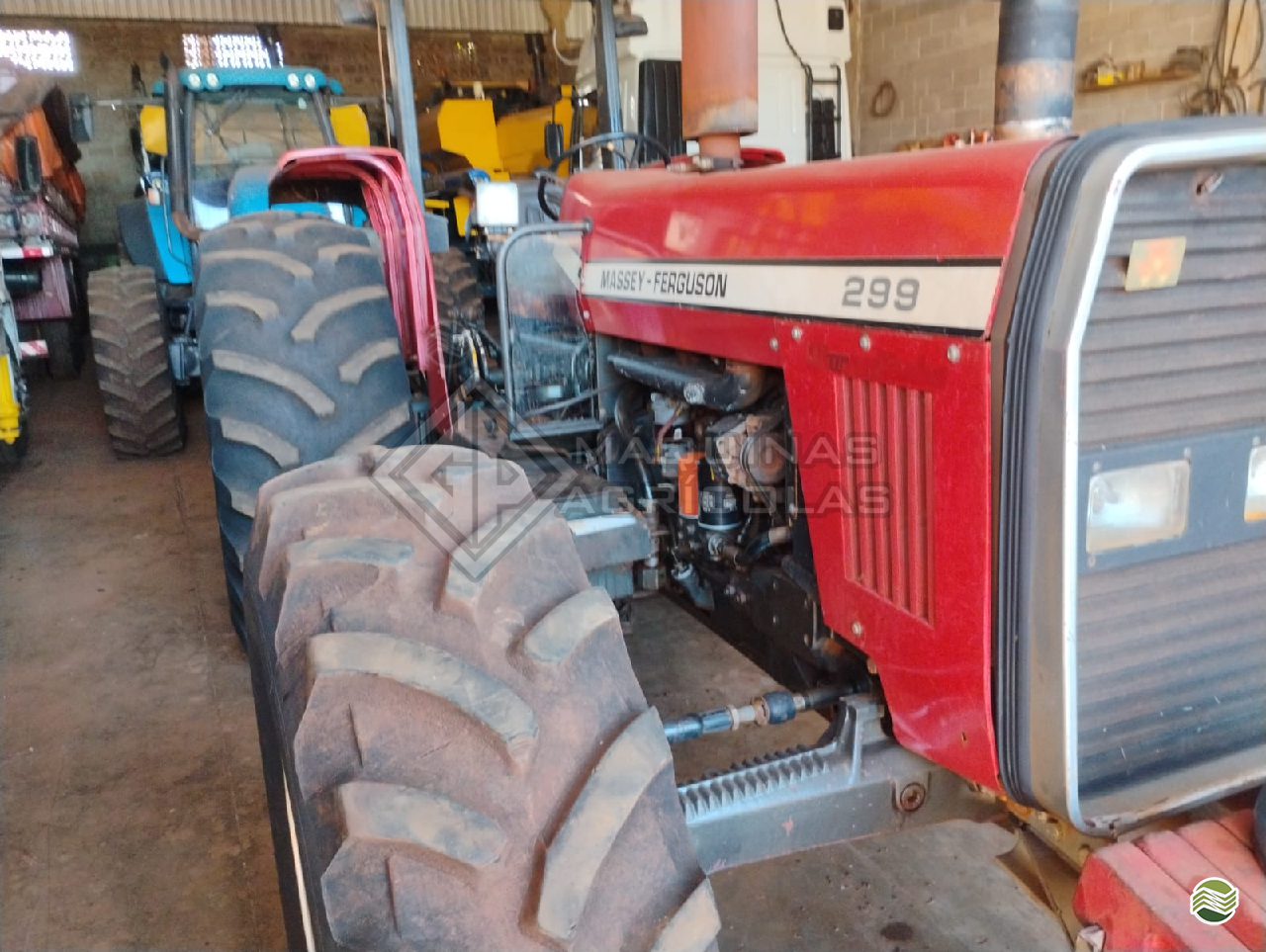 TRATOR MASSEY FERGUSON MF 299 Tração 4x4 GP Máquinas Agrícolas MARINGA PARANÁ PR