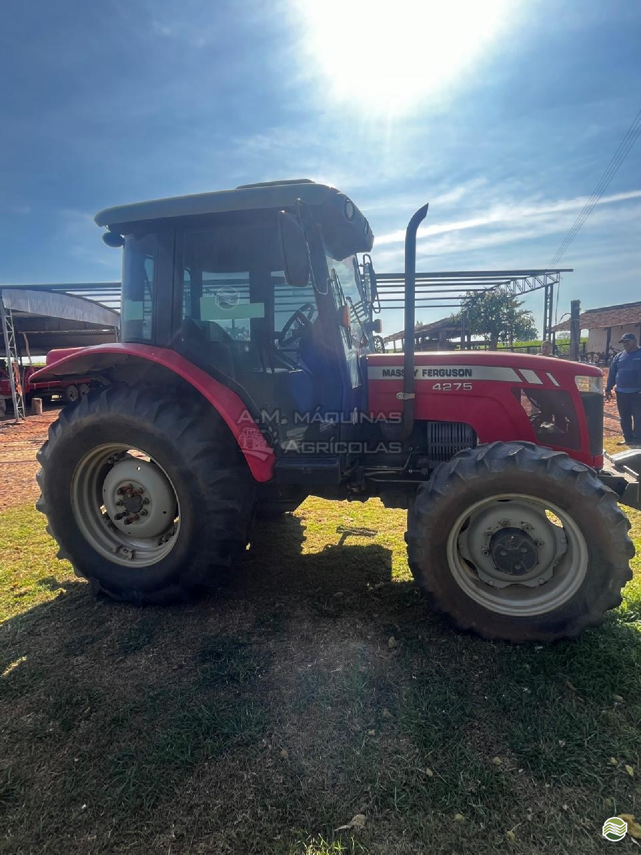 TRATOR MASSEY FERGUSON MF 4275 Tração 4x4 A.M. Máquinas Agrícolas   PONTA GROSSA PARANÁ PR