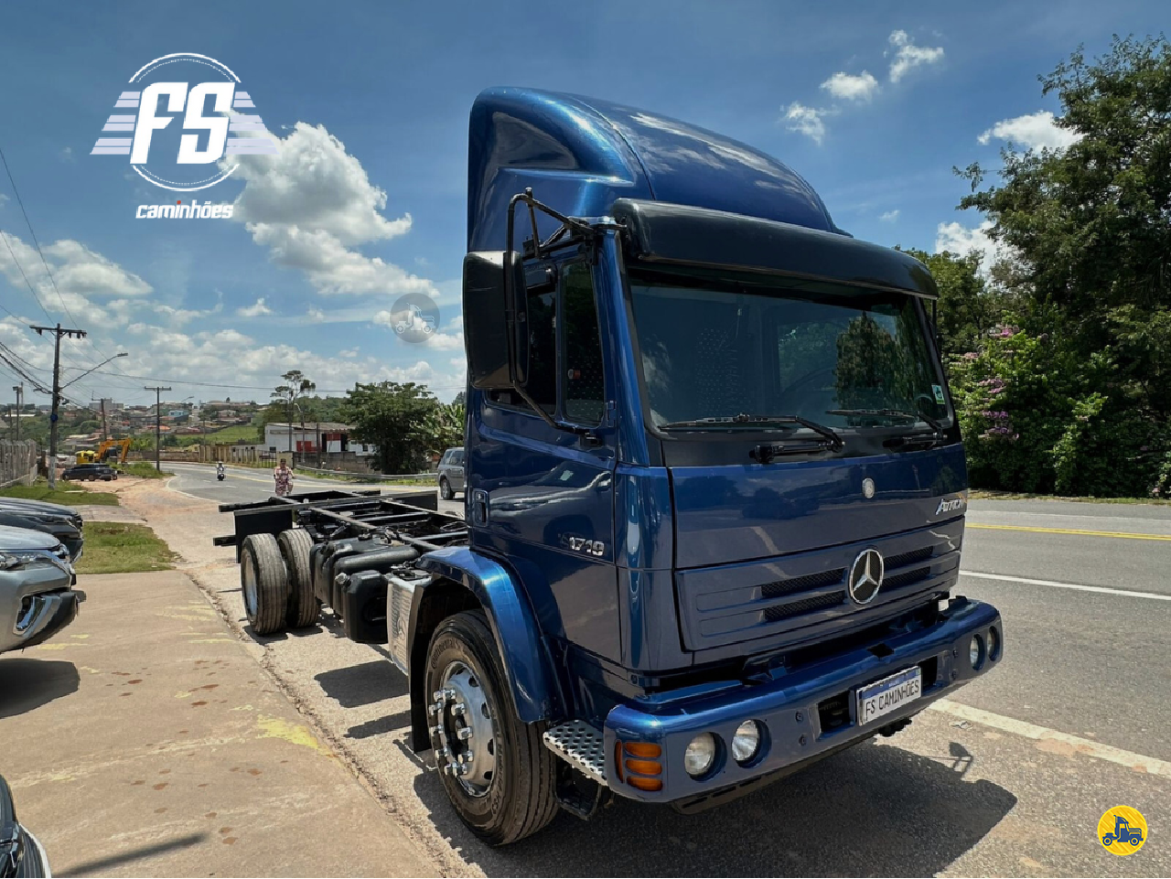 CAMINHAO MERCEDES-BENZ MB 1719 Chassis 3/4 4x2 FS Caminhões PIEDADE SÃO PAULO SP