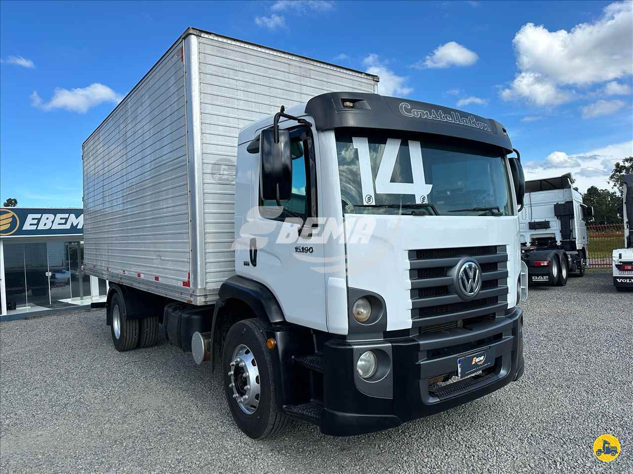 CAMINHAO VOLKSWAGEN VW 15190 Baú Furgão Toco 4x2 Ebema Caminhões SAO JOSE DOS PINHAIS PARANÁ PR