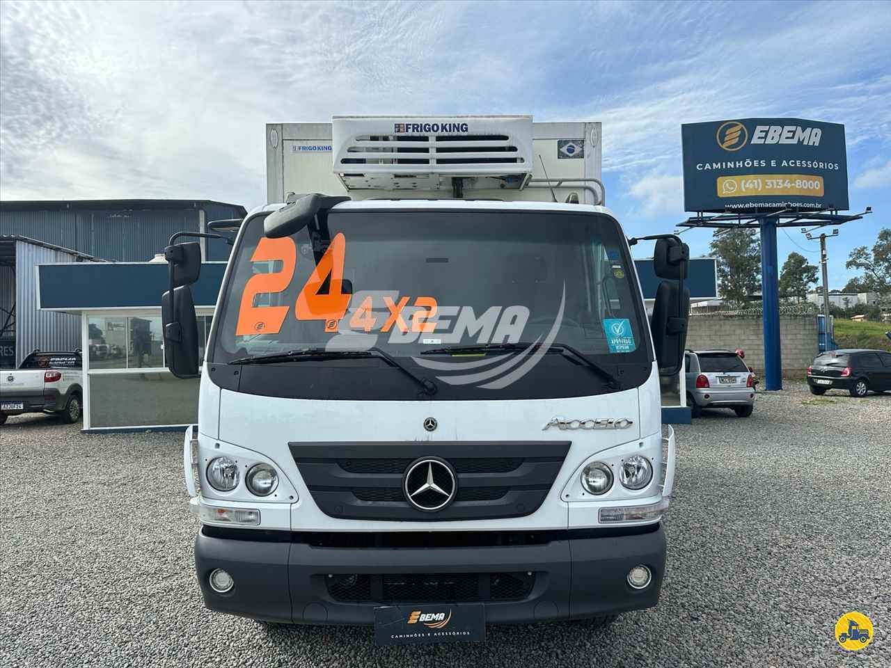 CAMINHAO MERCEDES-BENZ MB 1017 Baú Frigorífico Toco 4x2 Ebema Caminhões SAO JOSE DOS PINHAIS PARANÁ PR
