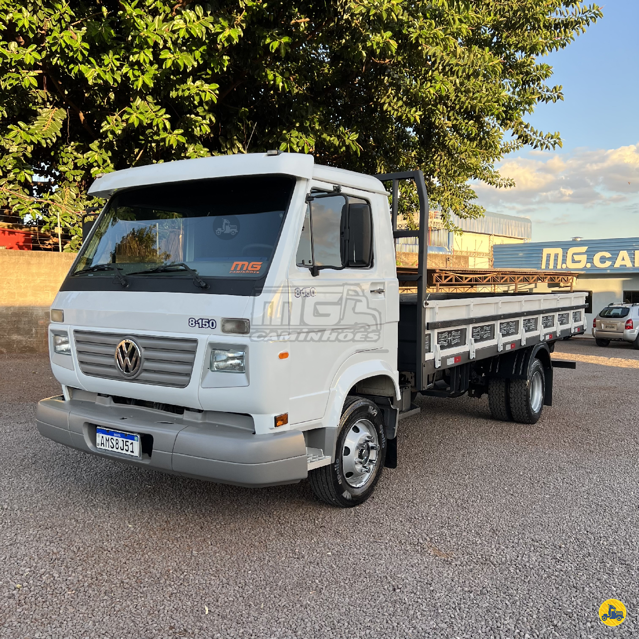 CAMINHAO VOLKSWAGEN VW 8150 Grade Baixa 3/4 4x2 MG Caminhões CASCAVEL PARANÁ PR